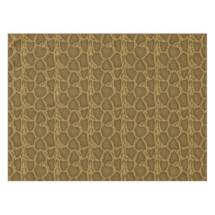 Nappe Peau de serpent, motif de reptile
