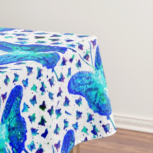 Nappe peinte à la main de papillon (In Situ)