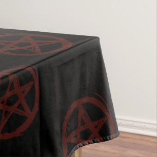 Nappe Pentacle Vintage déplaisant / Pentagram Halloween 