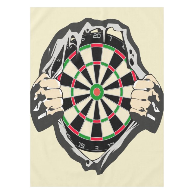Nappe Percée vers le Bullseye - Ultimate Dartboard (Devant)