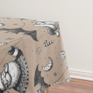 Nappe Père Noël des griffes