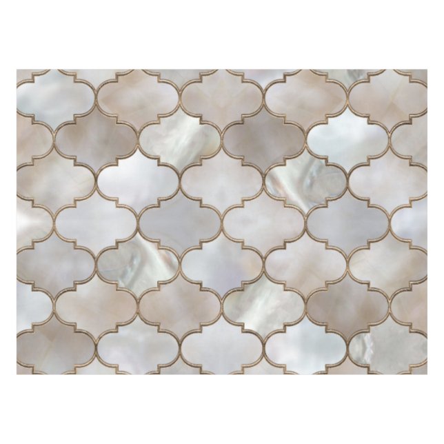 Nappe Perle et or marocain (Devant (Horizontal))