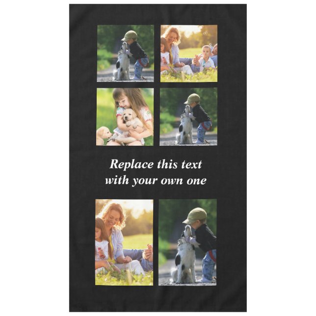 Nappe Personnaliser le collage photo et le texte Coque-M (Devant)