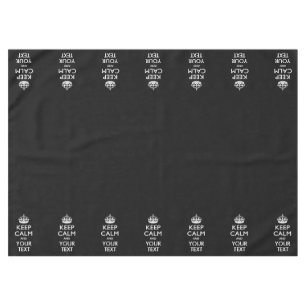 Nappe Personnalized KEEP CALM AND Your Creative Text