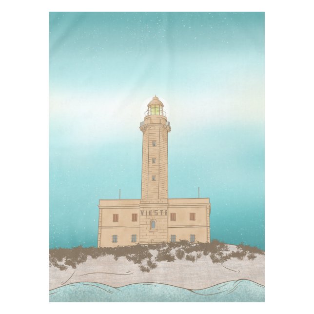 Nappe Phare de Vieste Italie (Devant)