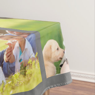 Nappe photocollage et texte