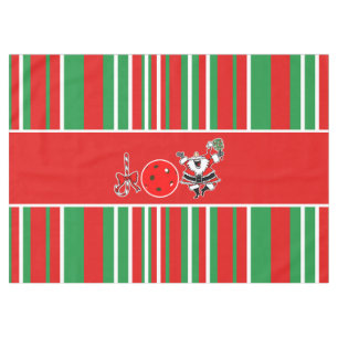 Nappe Pickleball Joie Noël Party Red Green Père Noël