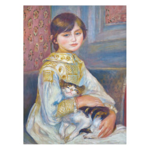 Nappe Pierre-Auguste Renoir - Enfant avec chat