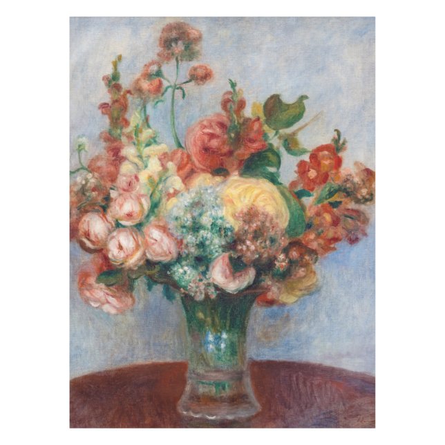 Nappe Pierre-Auguste Renoir - Fleurs dans un Vase (Devant)