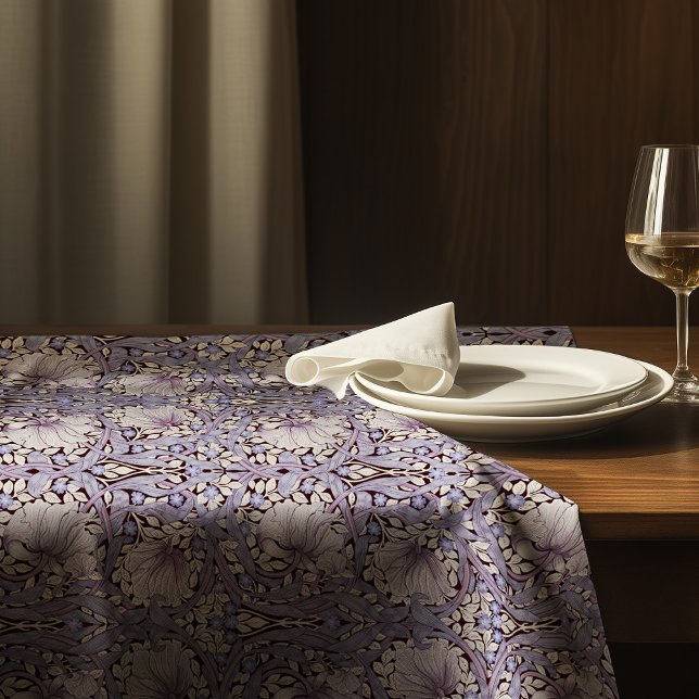 Nappe Pimpernel Lavender William Morris Motif Floral (Créateur téléchargé)