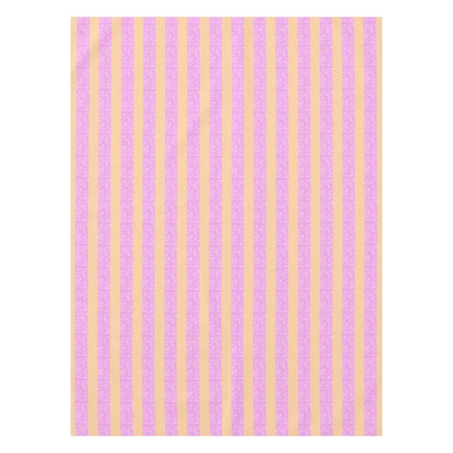 Nappe Pink Geometric  (Devant)