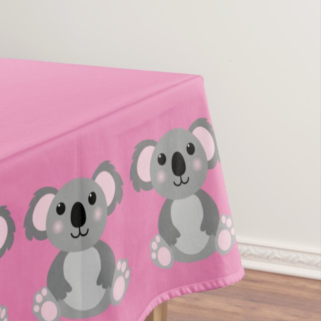 Nappe Pink Koala Bear Anniversaire (In Situ)