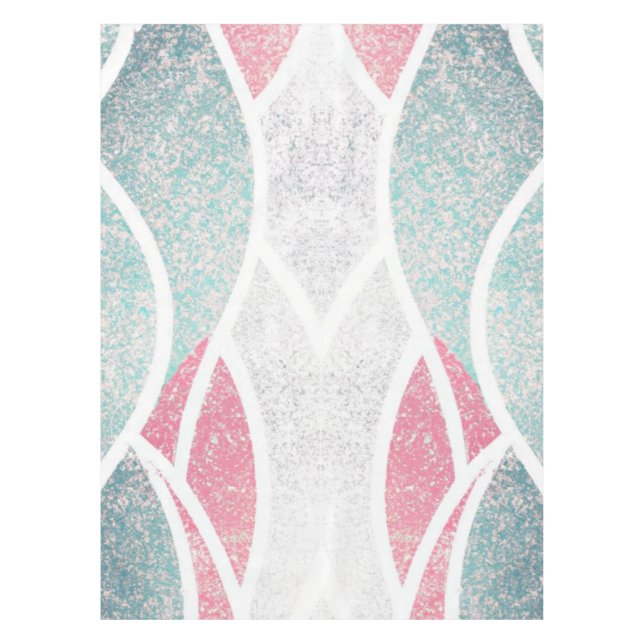 Nappe Plage/côte vagues abstraites (Devant)