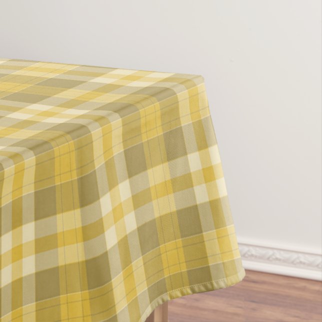 Nappe Plaid Jaune Campagne (In Situ)