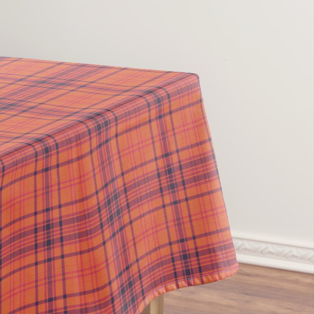 Nappe Plaid orange (In Situ)