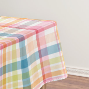 Nappe Plaid pastel brillant multicolore tartan de clan