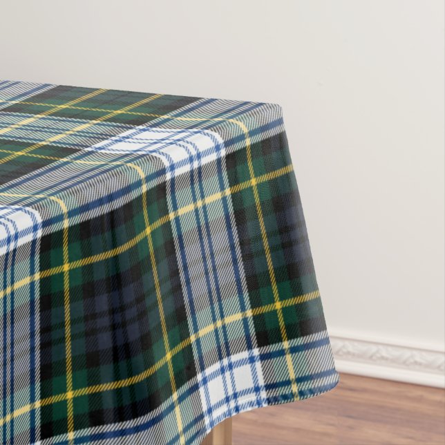 Nappe Plaid Tartan Classan Vert Blanc Rustique Anniversa (In Situ)