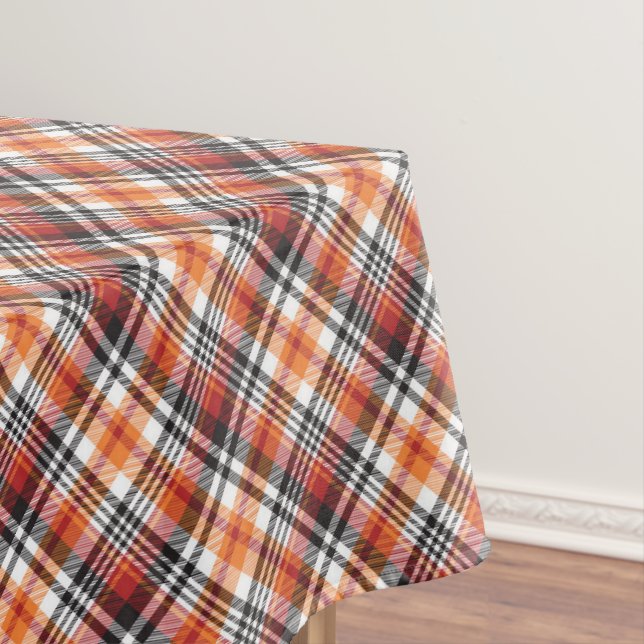 Nappe Plaid Tartan orange (In Situ)