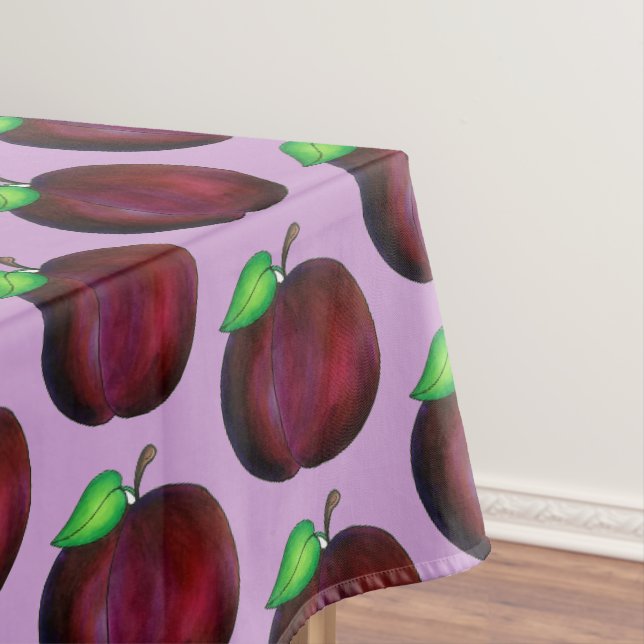 Nappe Plums Ried Été Purple Plum Fruit Imprimer (In Situ)