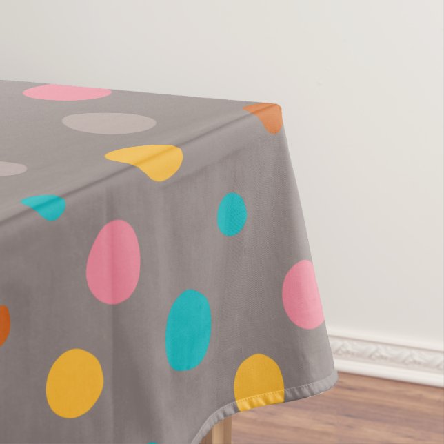 Nappe Points d'aquarelle multicolore 3 (In Situ)