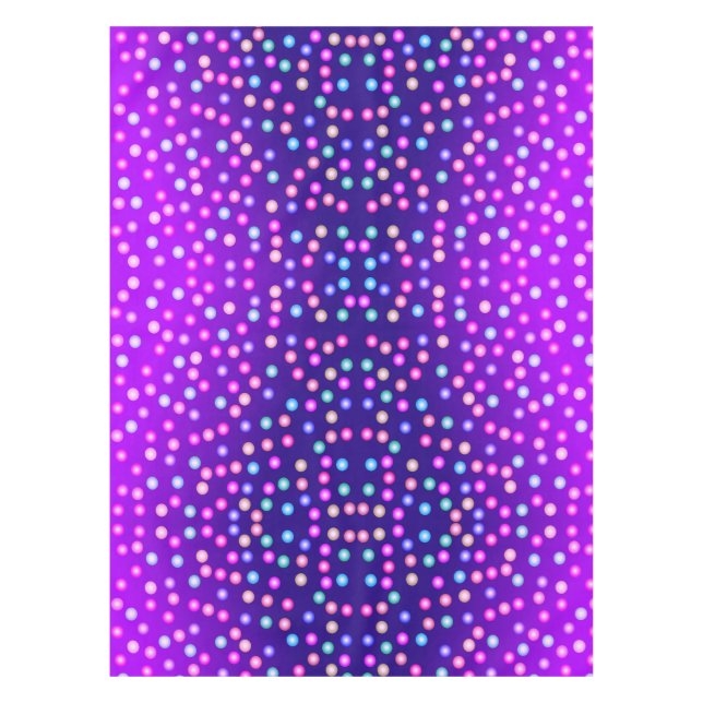 Nappe Points d'onde violet (Devant)