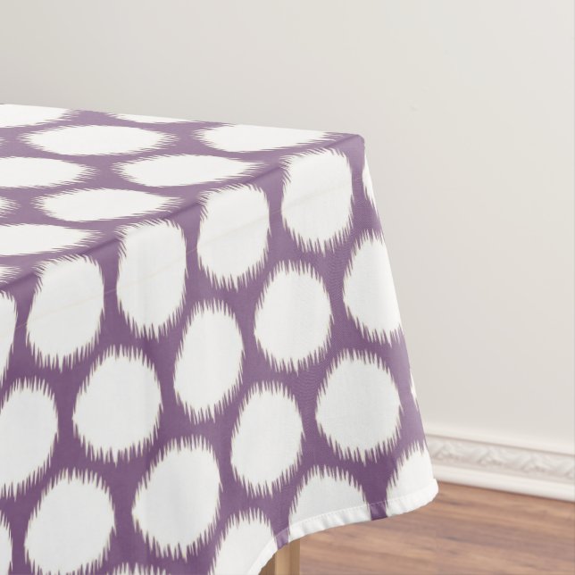 Nappe Points Ikat Violet Asian Moods (In Situ)