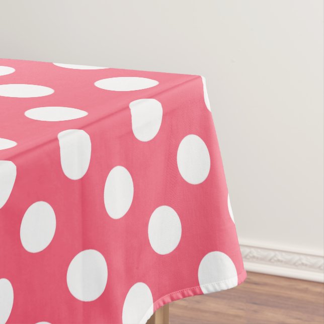 Nappe Pois blancs sur corail (In Situ)
