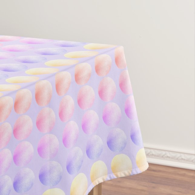Nappe Pois Pastel 60" x 84" (In Situ)