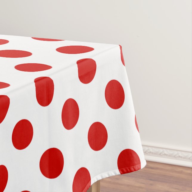 Nappe Pois rouges et blancs (In Situ)