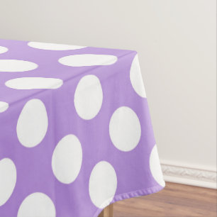Nappe Pois violets, Motif à points Polka, points, pointi
