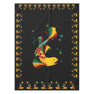 Nappe poisson coloré ‘n bulles