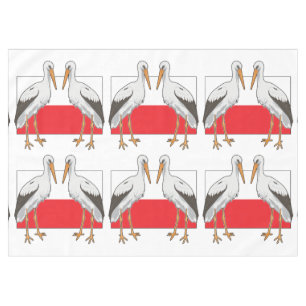 Nappe Polish white stork