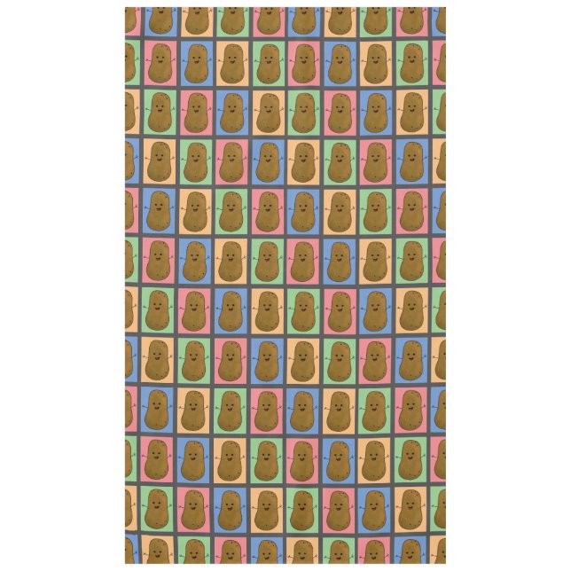 Nappe Pomme de terre style pop art (Devant)