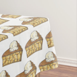 Nappe Pomme tarte à la Mode Crème glacée Dessert Slice F