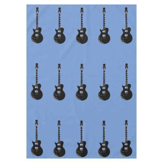 Nappe Pop Art Guitare électrique (Devant)