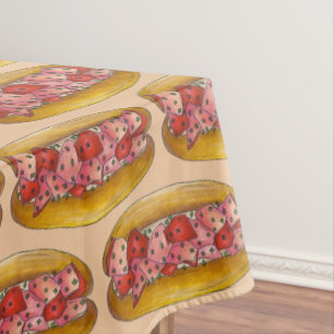 Nappe Portland Maine Fruits de mer Lobster Roll Sandwich