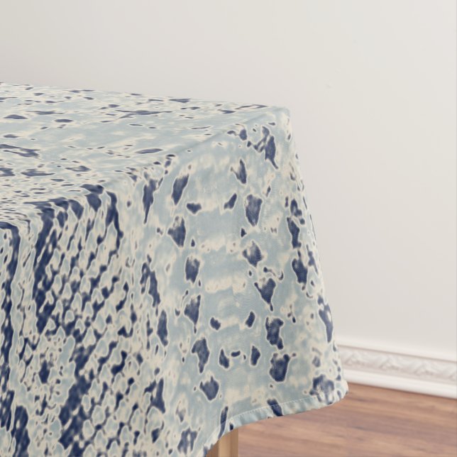 Nappe Poster de animal de peau de serpent gris et bleu (In Situ)