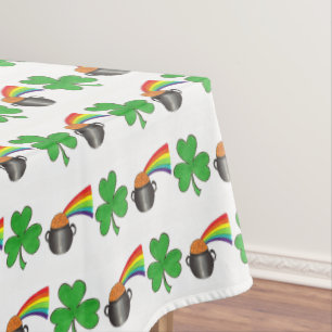 Nappe Pot of Gold Rainbow Shamrock Luck St Patrick's Day