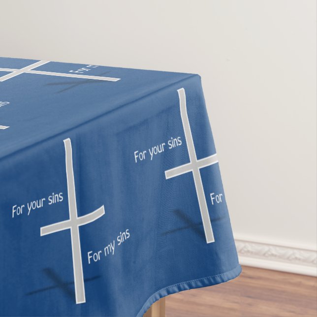 Nappe Pour vos péchés pour mes péchés (foncés) (In Situ)