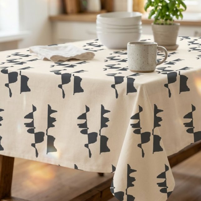 Nappe Premium Abstrait Dual Face (Créateur téléchargé)