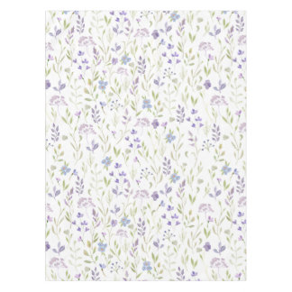 Nappe Purple Floral Tablecloth