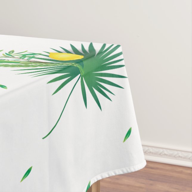 Nappe Quatre espèces du parti Sukkot de la fête juive (In Situ)