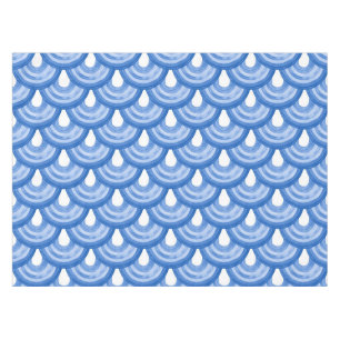 Nappe Rainbow in watercolor - blue pattern