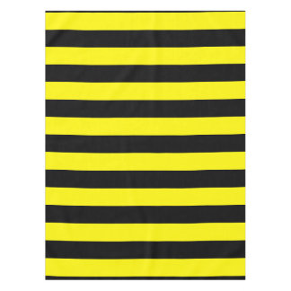 Nappe Rayures jaunes et noires