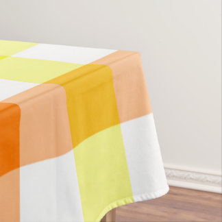 Nappe Rayures jaunes et orange