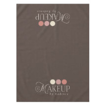 Readymade Logo Makeup Artist Tablecloth Runner