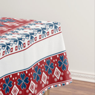 Nappe Red blue ornament