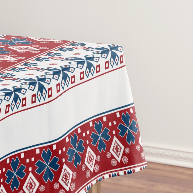 Nappe Red blue ornament (In Situ)