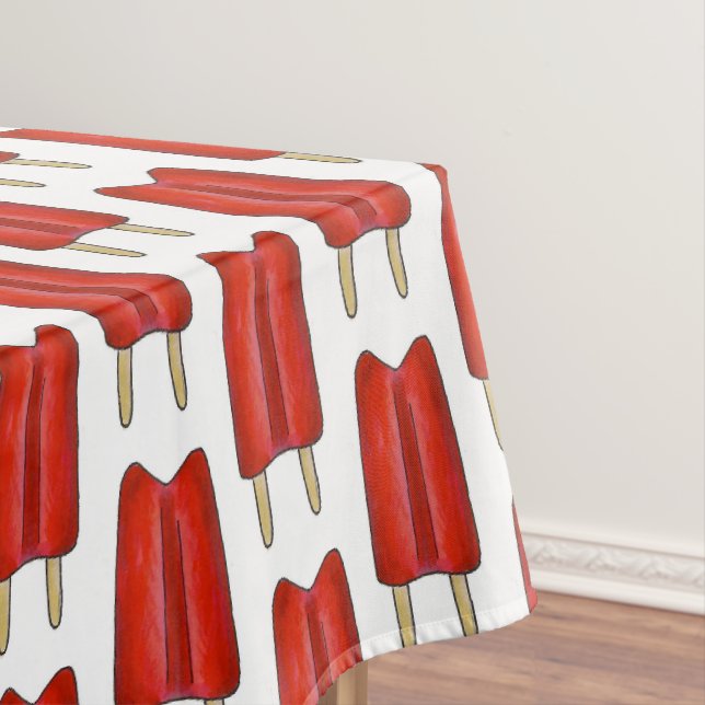 Nappe Red Cherry Twin Pop Popsicle Ice Lolly Été Nourrit (In Situ)