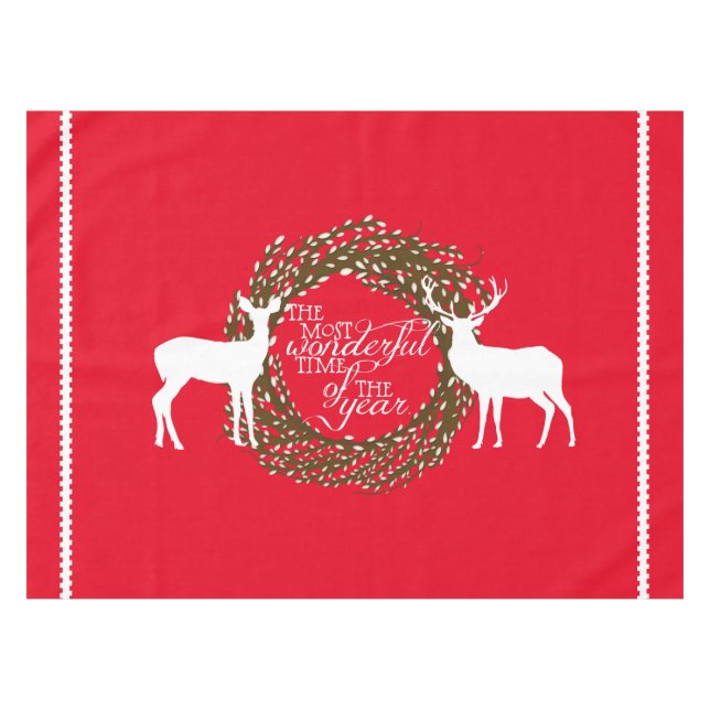 Nappe Red Deer Plus Merveilleux Temps Pellicule De Serre (Devant (Horizontal))